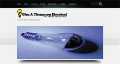 Desktop Screenshot of gathompsonelectrical.com.au